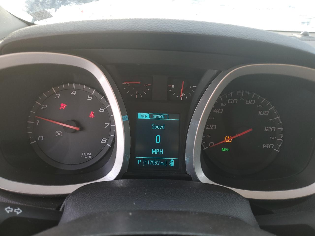 2015 Chevrolet Equinox VIN 1GNALBEK2FZ129158 Copart auction photo, side / front end damage thumbnail 9