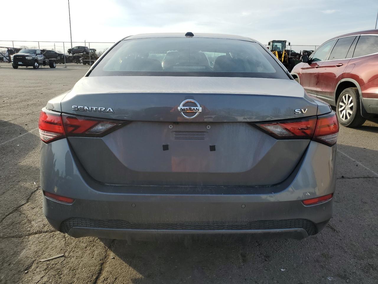 2021 Nissan Sentra VIN 3N1AB8CV6MY312925 Copart auction photo, front end damage thumbnail 6