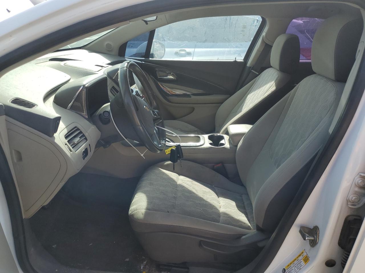 2014 Chevrolet Volt VIN 1G1RE6E49EU142668 Copart auction photo, front end / side damage thumbnail 7