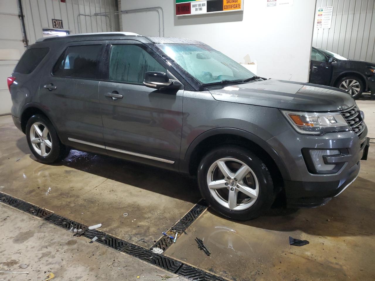 2017 Ford Explorer VIN 1FM5K8D86HGA30908 Copart auction photo, rear end damage thumbnail 4