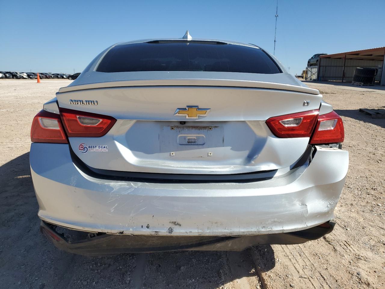2017 Chevrolet Malibu VIN 1G1ZE5ST8HF221098 Copart auction photo, rear end / front end damage thumbnail 6