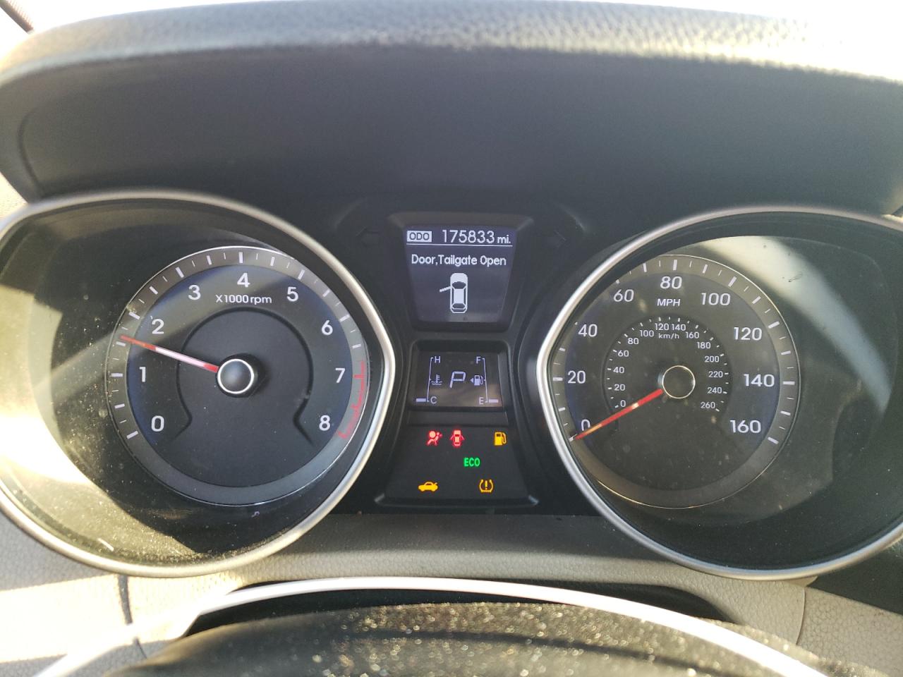 2013 Hyundai Elantra VIN KMHD35LEXDU026743 Copart auction photo, rear end damage thumbnail 9