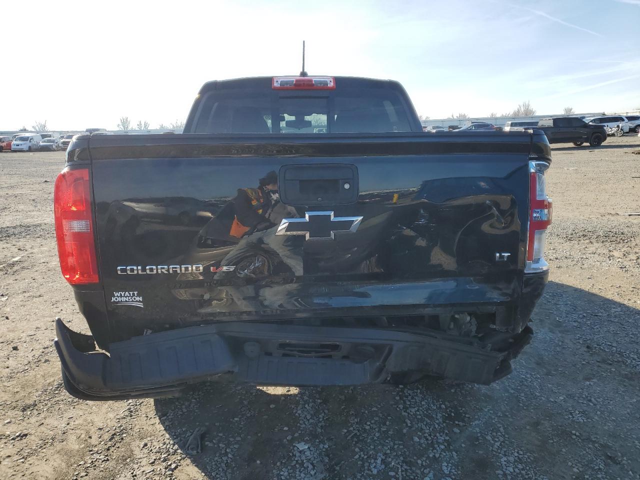 2019 Chevrolet Colorado VIN 1GCGSCEN6K1122924 Copart auction photo, rear end damage thumbnail 6