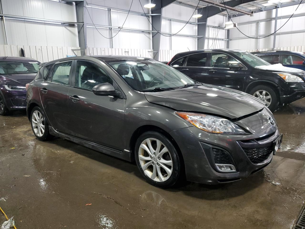 2010 Mazda 3 VIN JM1BL1H54A1332024 Copart auction photo, front end damage thumbnail 4