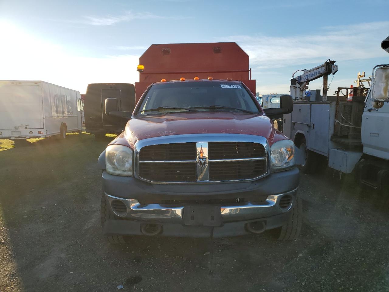 2008 Dodge RAM VIN 3D6WD78A78G161533 Copart auction photo, mechanical damage thumbnail 5