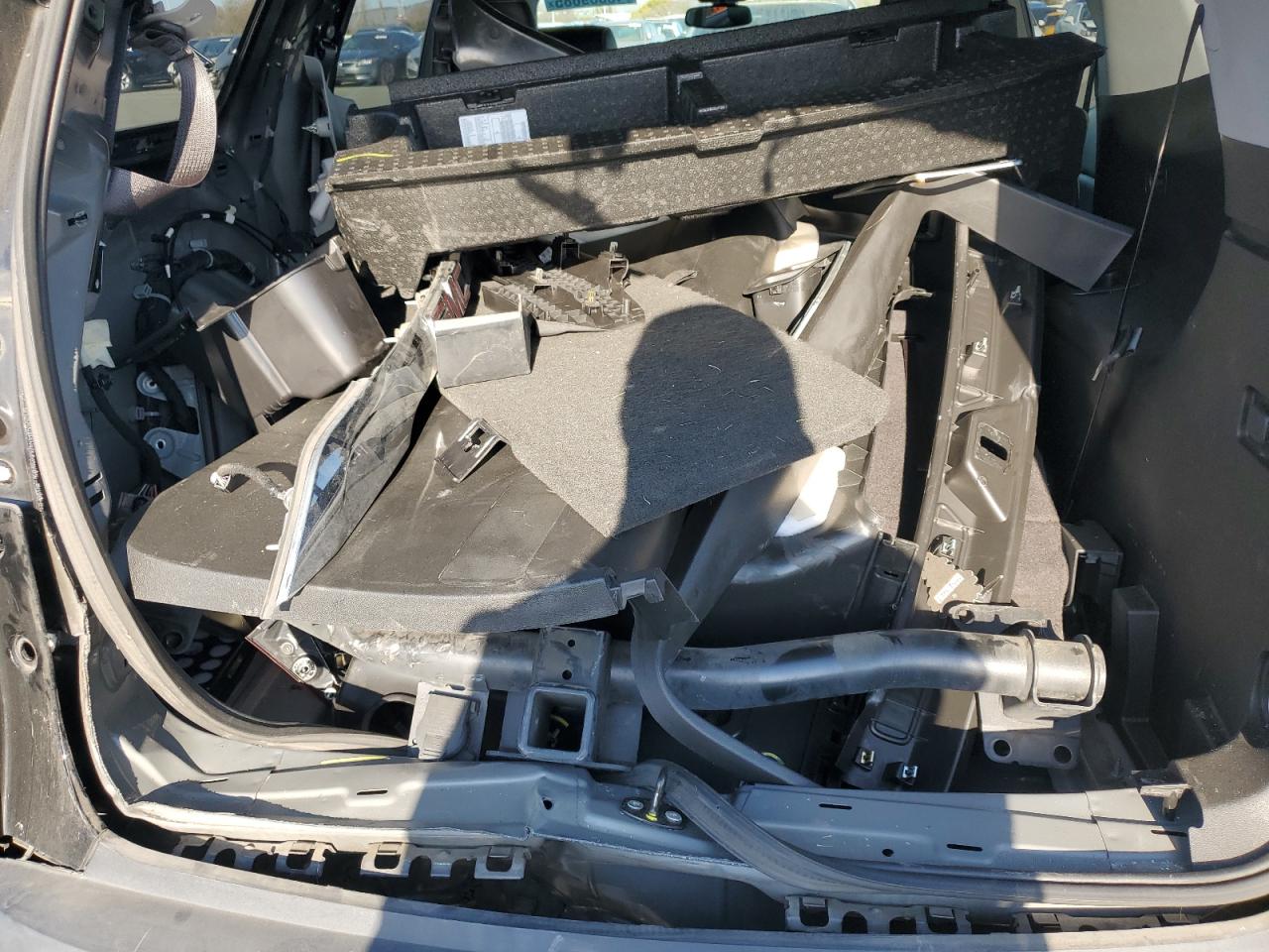 2017 GMC Acadia VIN 1GKKNMLSXHZ216013 Copart auction photo, rear end / side damage thumbnail 13