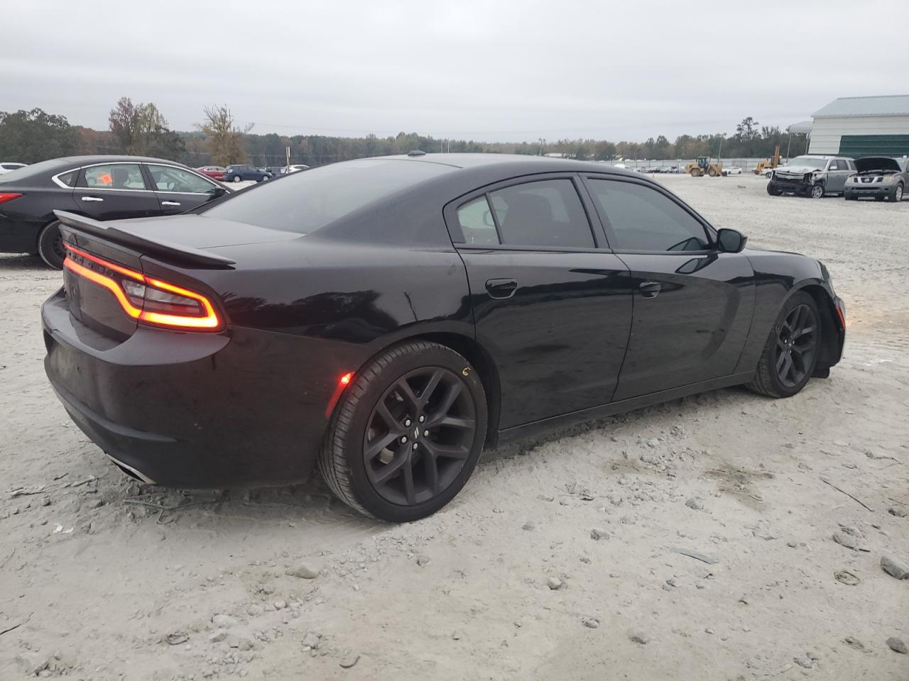 2020 Dodge Charger VIN 2C3CDXBGXLH136628 Copart auction photo, front end damage thumbnail 3
