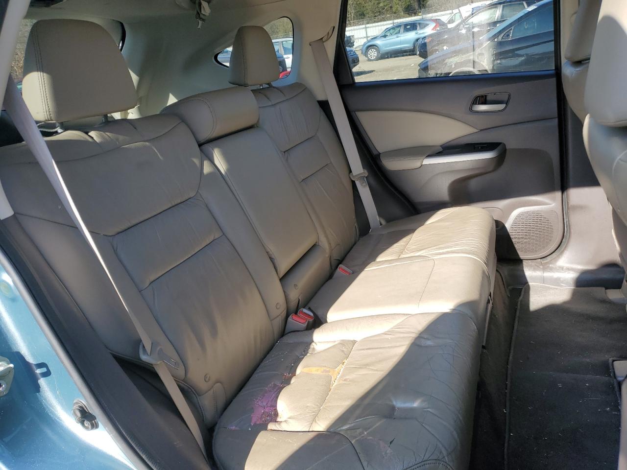 2014 Honda CR-V VIN 2HKRM3H79EH503874 Copart auction photo, rear end / side damage thumbnail 11