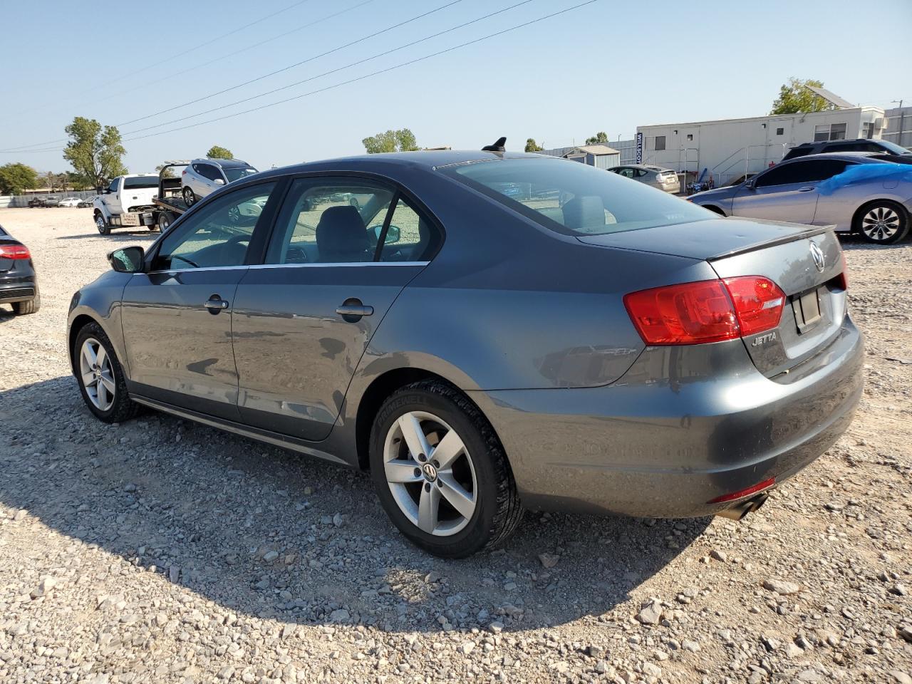 2014 Volkswagen Jetta VIN 3VWLL7AJ5EM250436 Copart auction photo, hail / minor dent/scratches damage thumbnail 2