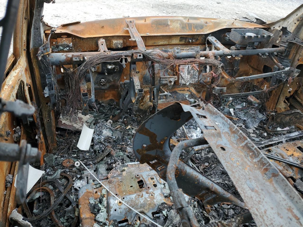 2020 RAM 1500 VIN 1C6SRFHT6LN130802 Copart auction photo, burn damage thumbnail 8