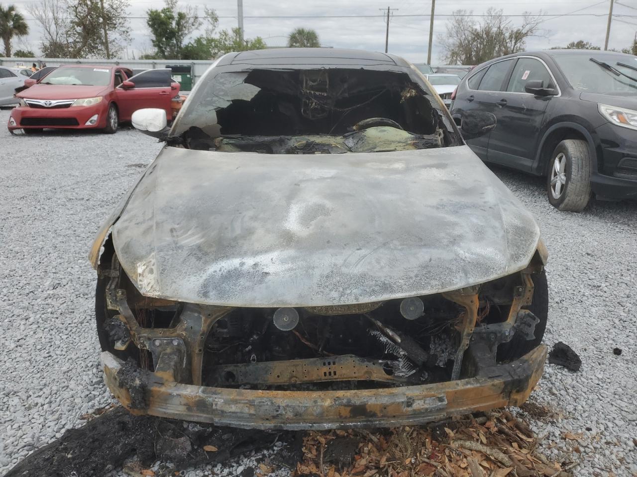 2013 KIA Optima VIN 5XXGN4A74DG258819 Copart auction photo, burn - engine / burn - interior damage thumbnail 5