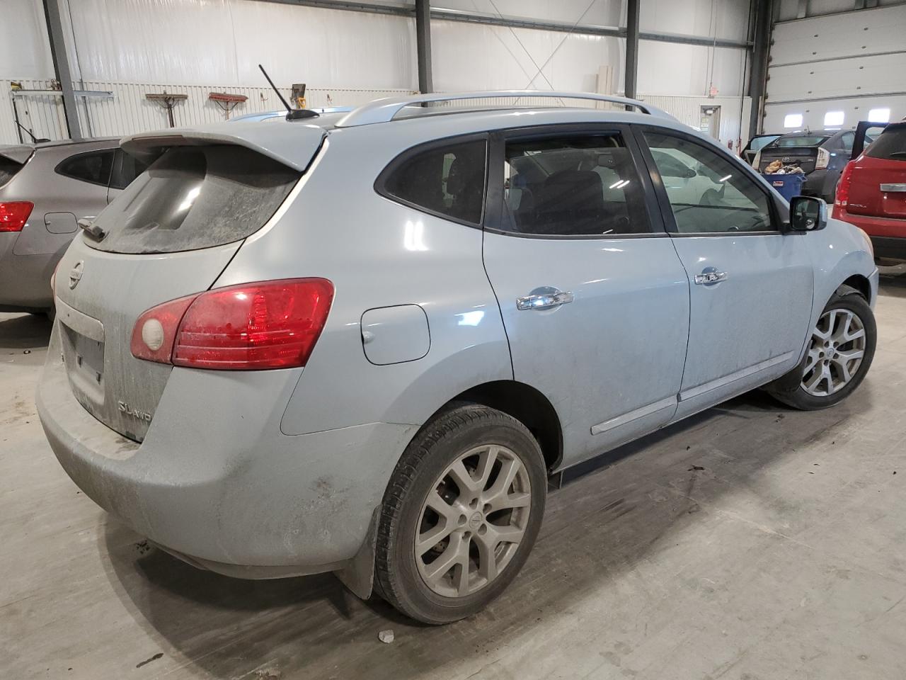 2011 Nissan Rogue VIN JN8AS5MV4BW278101 Copart auction photo, front end / side damage thumbnail 3
