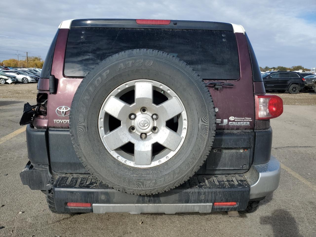 2007 Toyota FJ Cruiser VIN JTEBU11F570080987 Copart auction photo, all over / undercarriage damage thumbnail 6