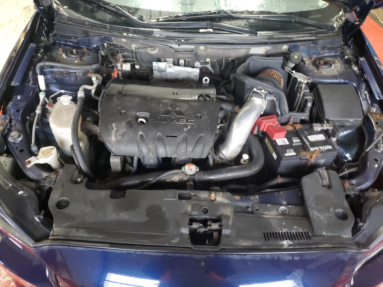 2014 Mitsubishi Lancer VIN JA32U2FU2EU013673 Copart auction photo, side damage thumbnail 11
