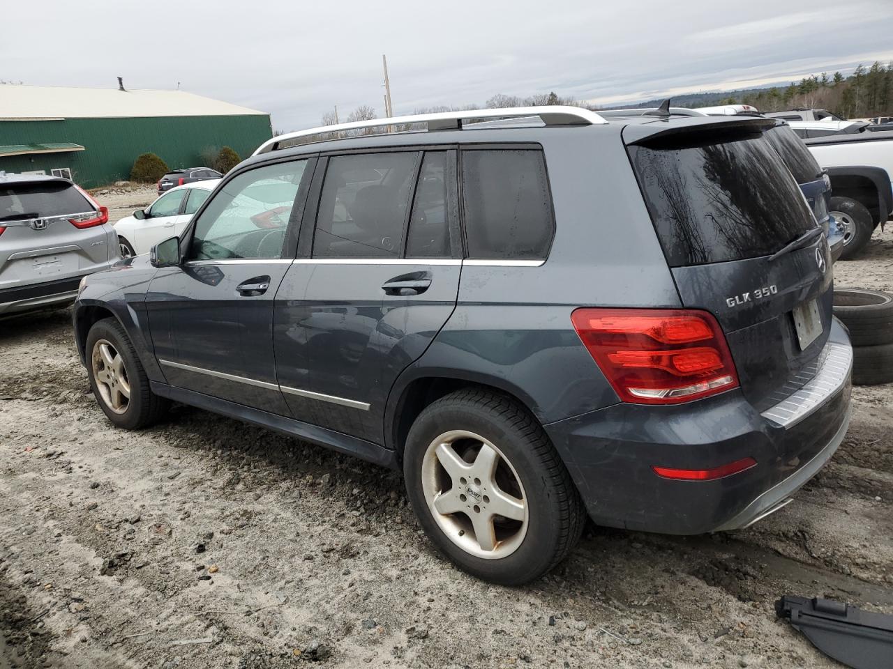 2013 Mercedes-Benz GLK-klasse VIN WDCGG8JB9DG003639 Copart auction photo, side damage thumbnail 2