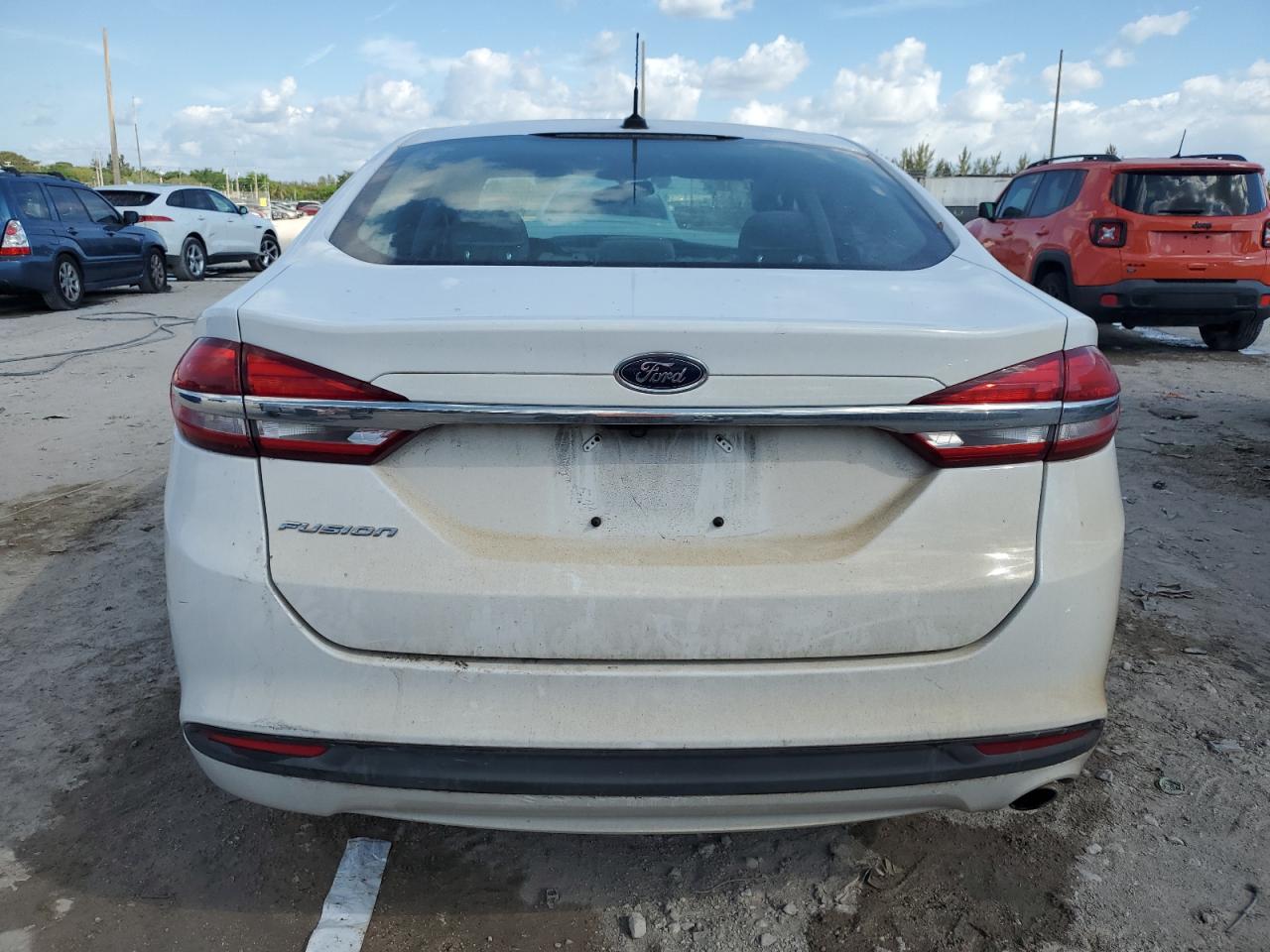 2017 Ford Fusion VIN 3FA6P0G71HR286791 Copart auction photo, front end / minor dent/scratches damage thumbnail 6