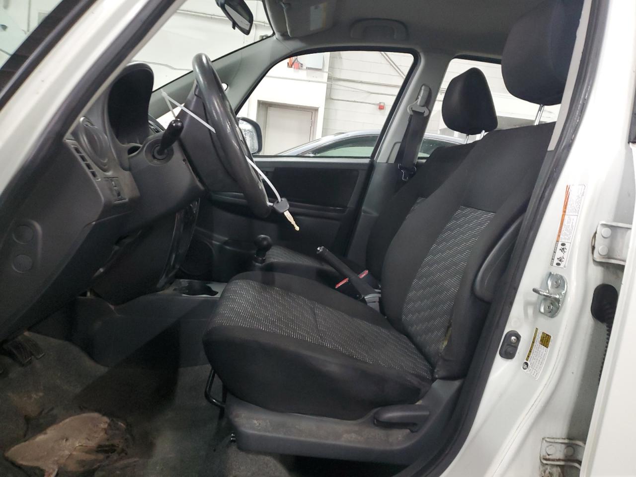 2007 Suzuki SX4 VIN JS2YB413375101209 Copart auction photo, side / rear end damage thumbnail 7