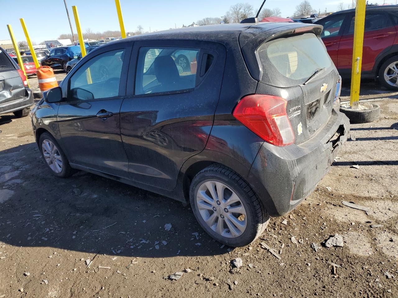 2018 Chevrolet Spark VIN KL8CD6SA5JC470382 Copart auction photo, rear end / front end damage thumbnail 2