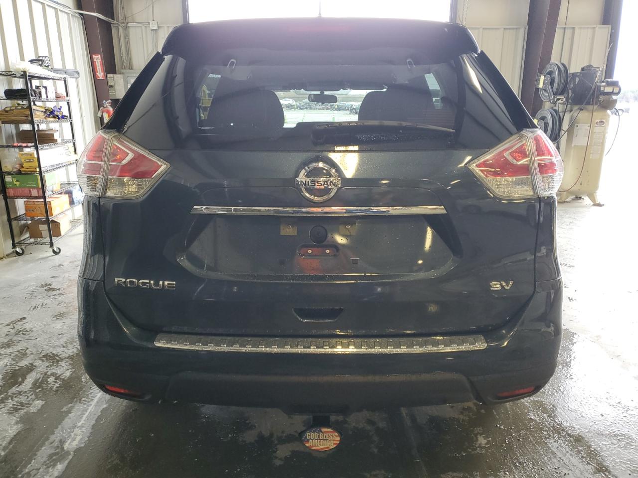 2016 Nissan Rogue VIN KNMAT2MT1GP724812 Copart auction photo, side / front end damage thumbnail 6
