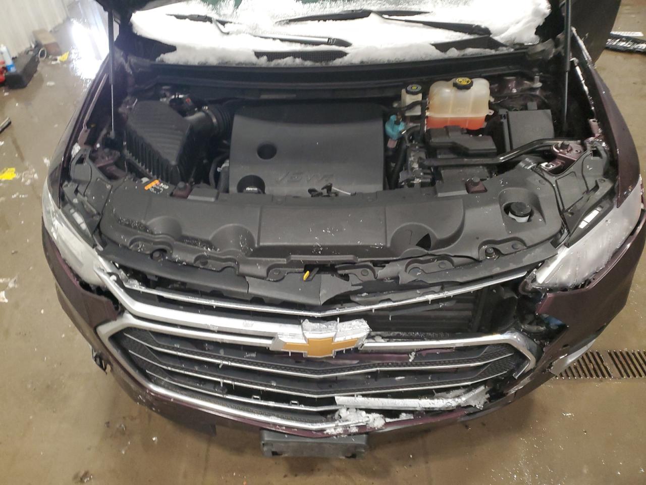 2018 Chevrolet Traverse VIN 1GNEVGKW9JJ254228 Copart auction photo, side / front end damage thumbnail 12