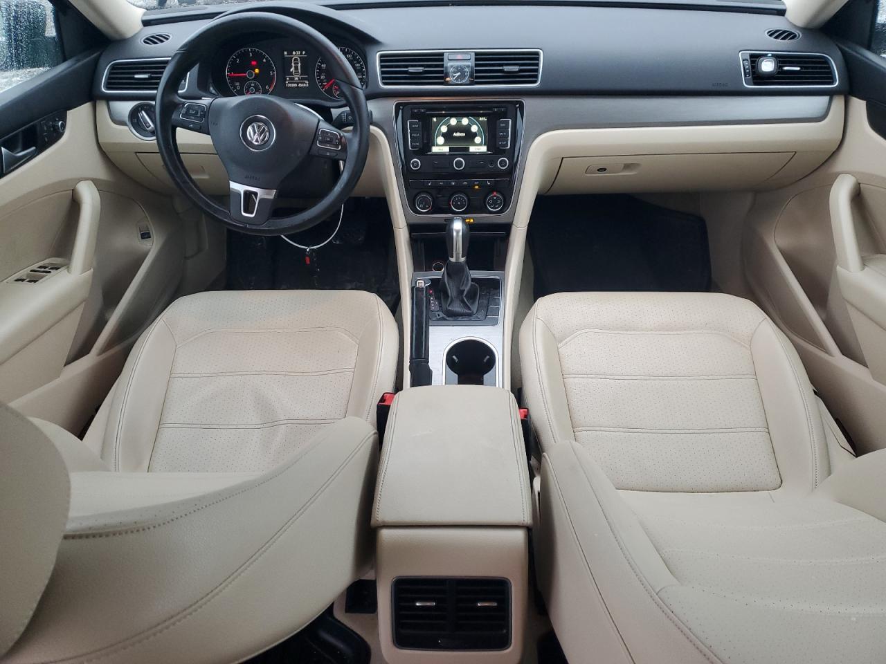 2014 Volkswagen Passat VIN 1VWBN7A32EC080951 Copart auction photo, front end damage thumbnail 8