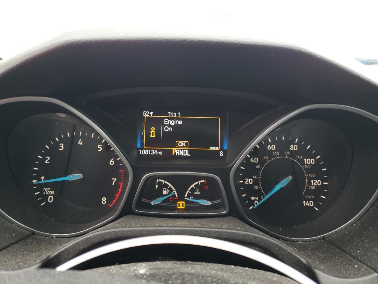 2015 Ford Focus VIN 1FADP3K25FL336401 Copart auction photo, front end damage thumbnail 9