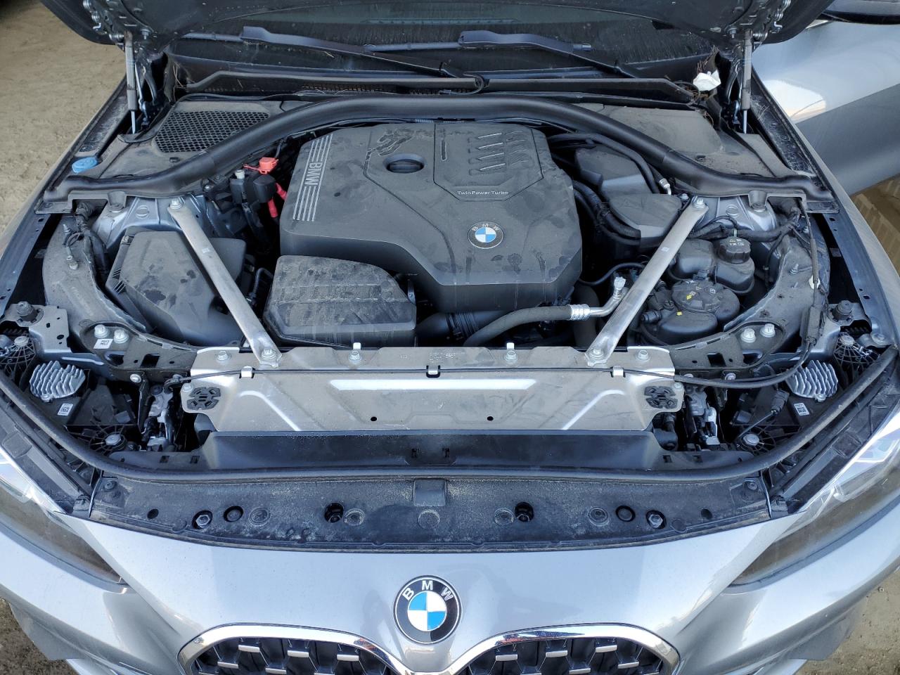 2024 BMW 4er VIN WBA43AT06RCP09938 Copart auction photo, undercarriage damage thumbnail 11