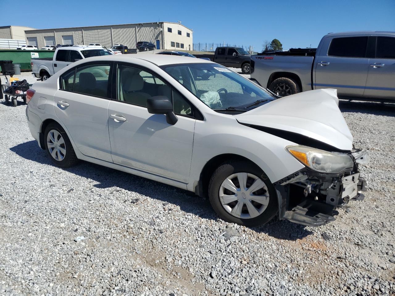 2012 Subaru Impreza VIN JF1GJAA63CH010618 Copart auction photo, front end damage thumbnail 4