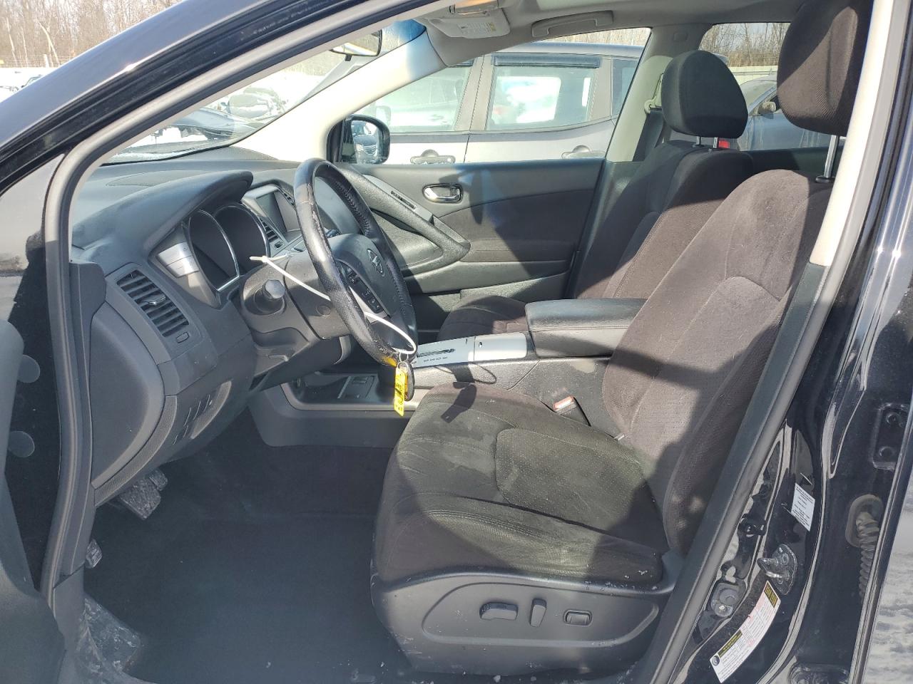 2011 Nissan Murano VIN JN8AZ1MW9BW168609 Copart auction photo, front end damage thumbnail 7