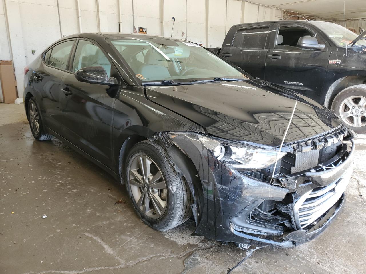 2017 Hyundai Elantra VIN 5NPD84LF8HH087257 Copart auction photo, front end damage thumbnail 4