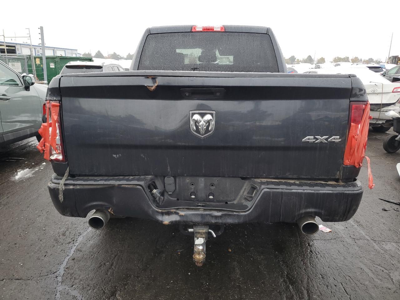 2017 RAM 1500 VIN 3C6RR7KT7HG709133 Copart auction photo, all over damage thumbnail 6