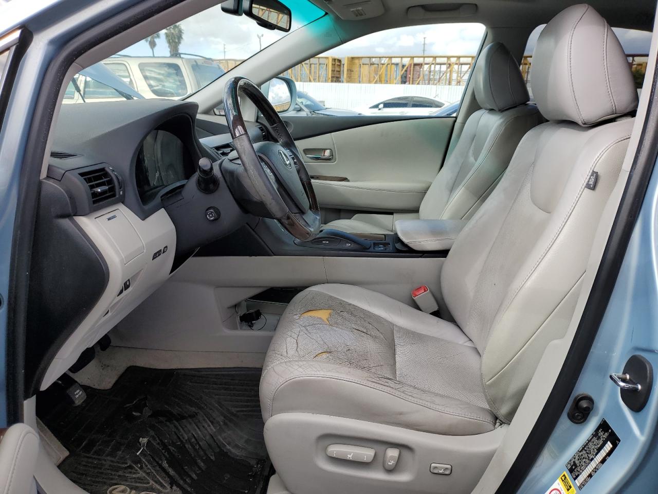 2012 Lexus RX VIN 2T2BK1BAXCC142733 Copart auction photo, front end / minor dent/scratches damage thumbnail 7