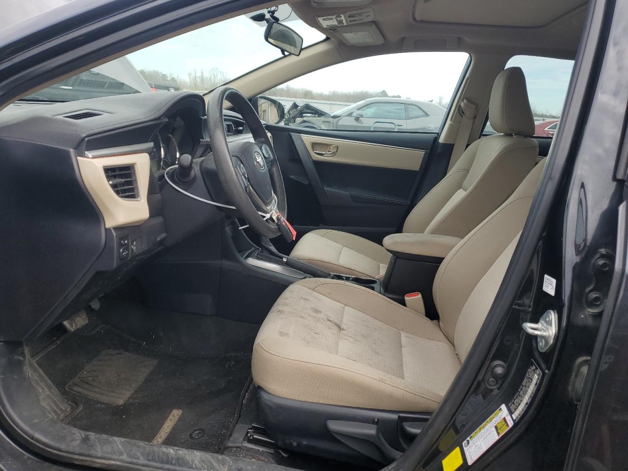 2015 Toyota Corolla VIN 2T1BURHE4FC280067 Copart auction photo, front end / minor dent/scratches damage thumbnail 7