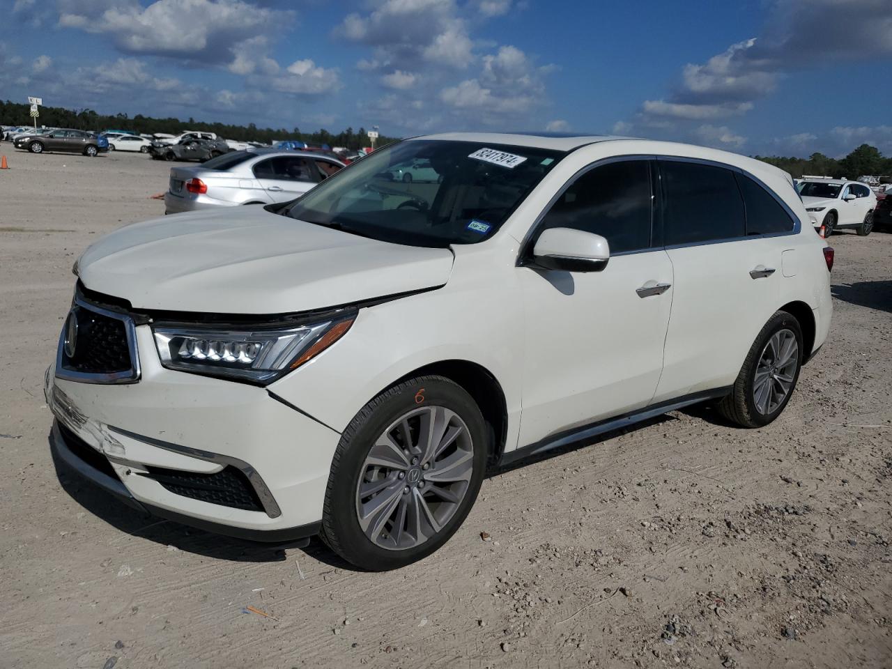 2017 Acura MDX VIN 5FRYD3H56HB013338