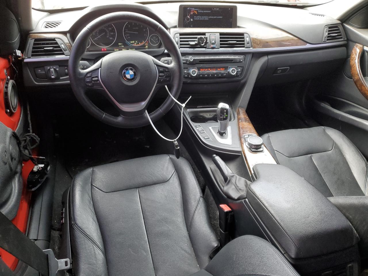 2015 BMW 3er VIN WBA3C1C5XFK124420 Copart auction photo, front end damage thumbnail 8