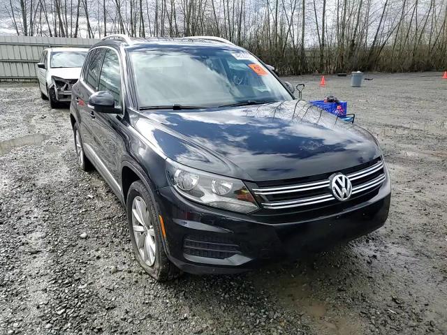 2017 Volkswagen Tiguan VIN WVGSV7AX4HW509558 Copart auction photo, rear end damage thumbnail 12
