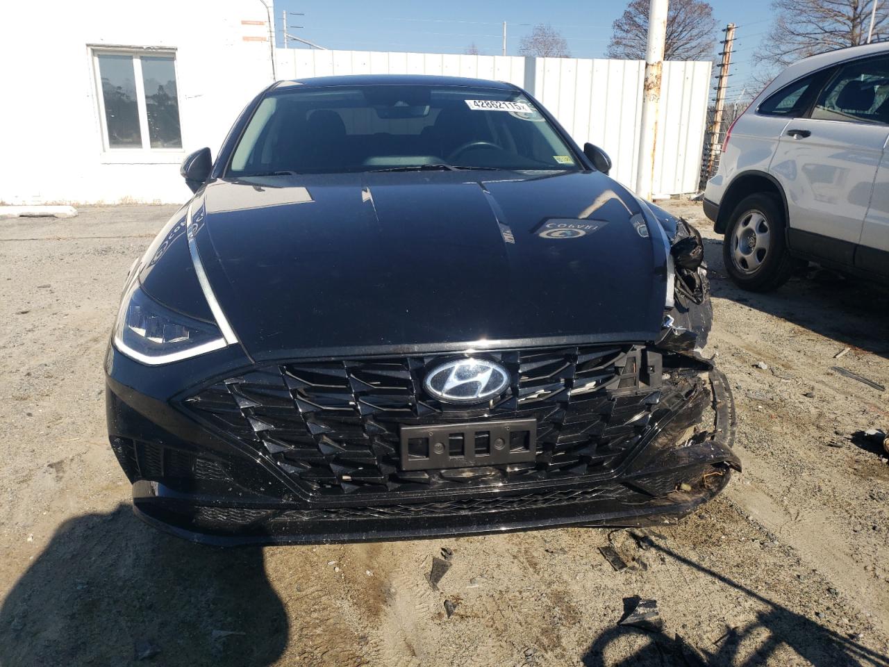2020 Hyundai Sonata VIN 5NPEF4JA0LH027743 Copart auction photo, front end damage thumbnail 5