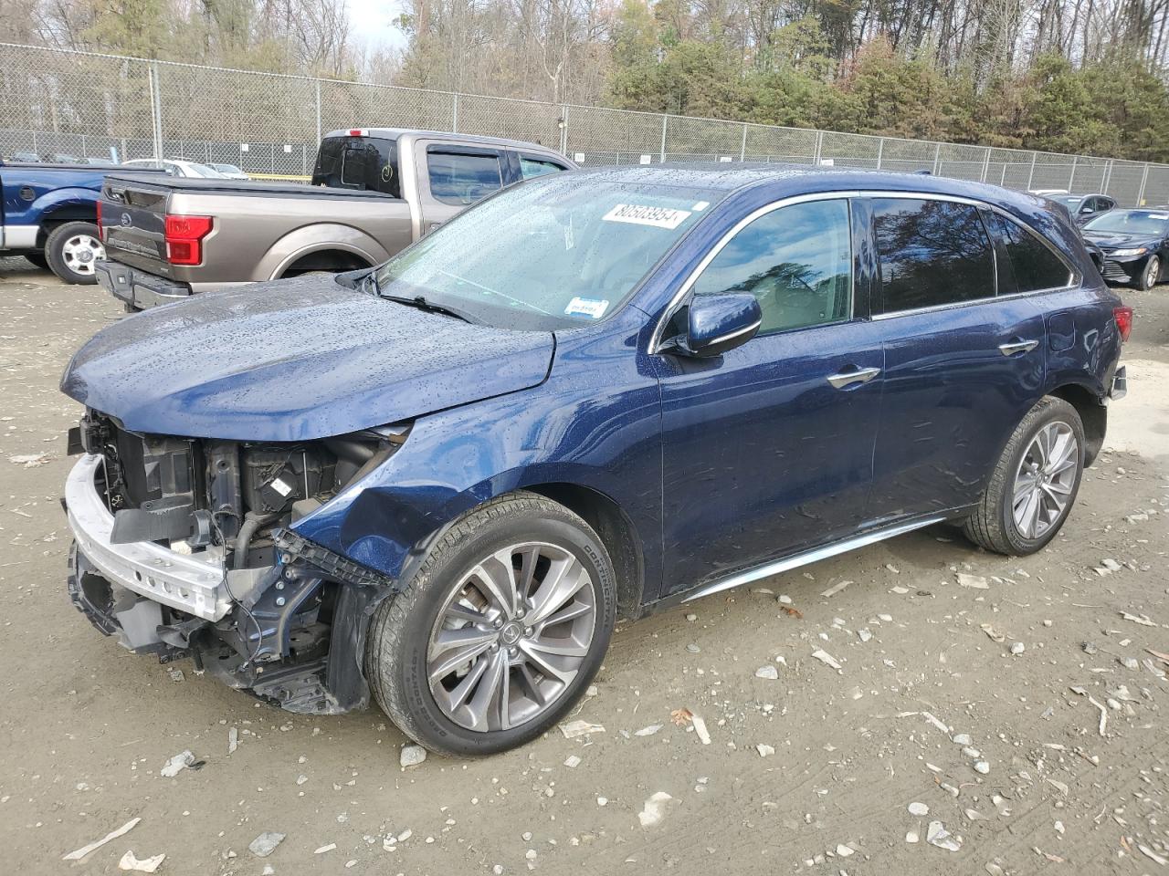 2018 Acura MDX VIN 5J8YD4H55JL024293