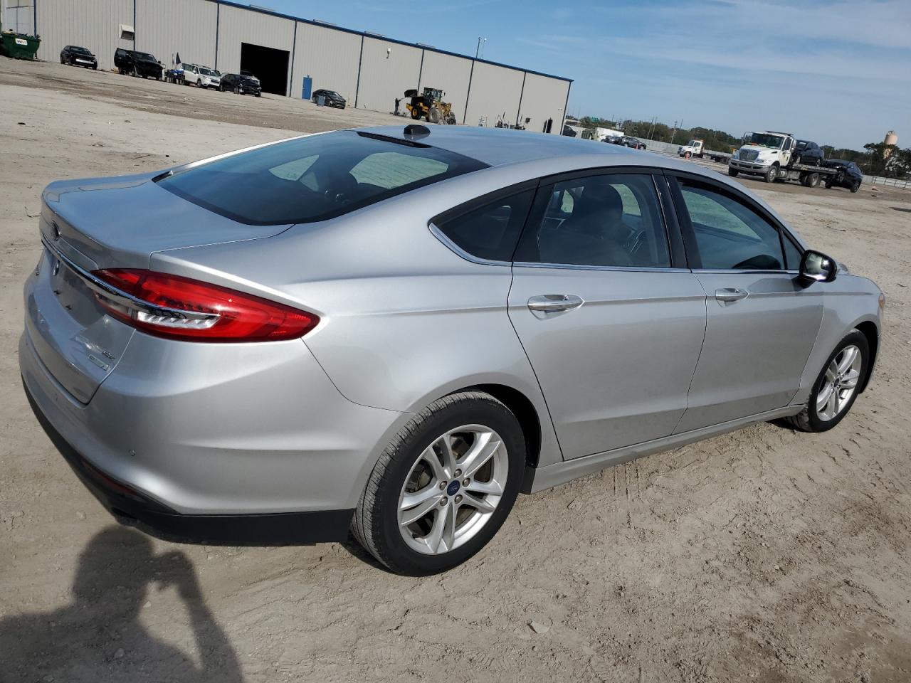 2018 Ford Fusion VIN 3FA6P0HD1JR278491 Copart auction photo, front end / minor dent/scratches damage thumbnail 3