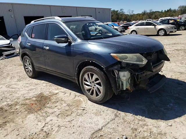2014 Nissan Rogue VIN 5N1AT2MT9EC782988 Copart auction photo, front end / side damage thumbnail 12