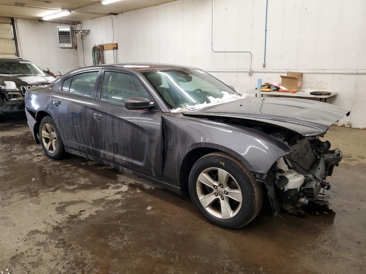 2013 Dodge Charger VIN 2C3CDXHG6DH705757 Copart auction photo, front end / rear end damage thumbnail 4