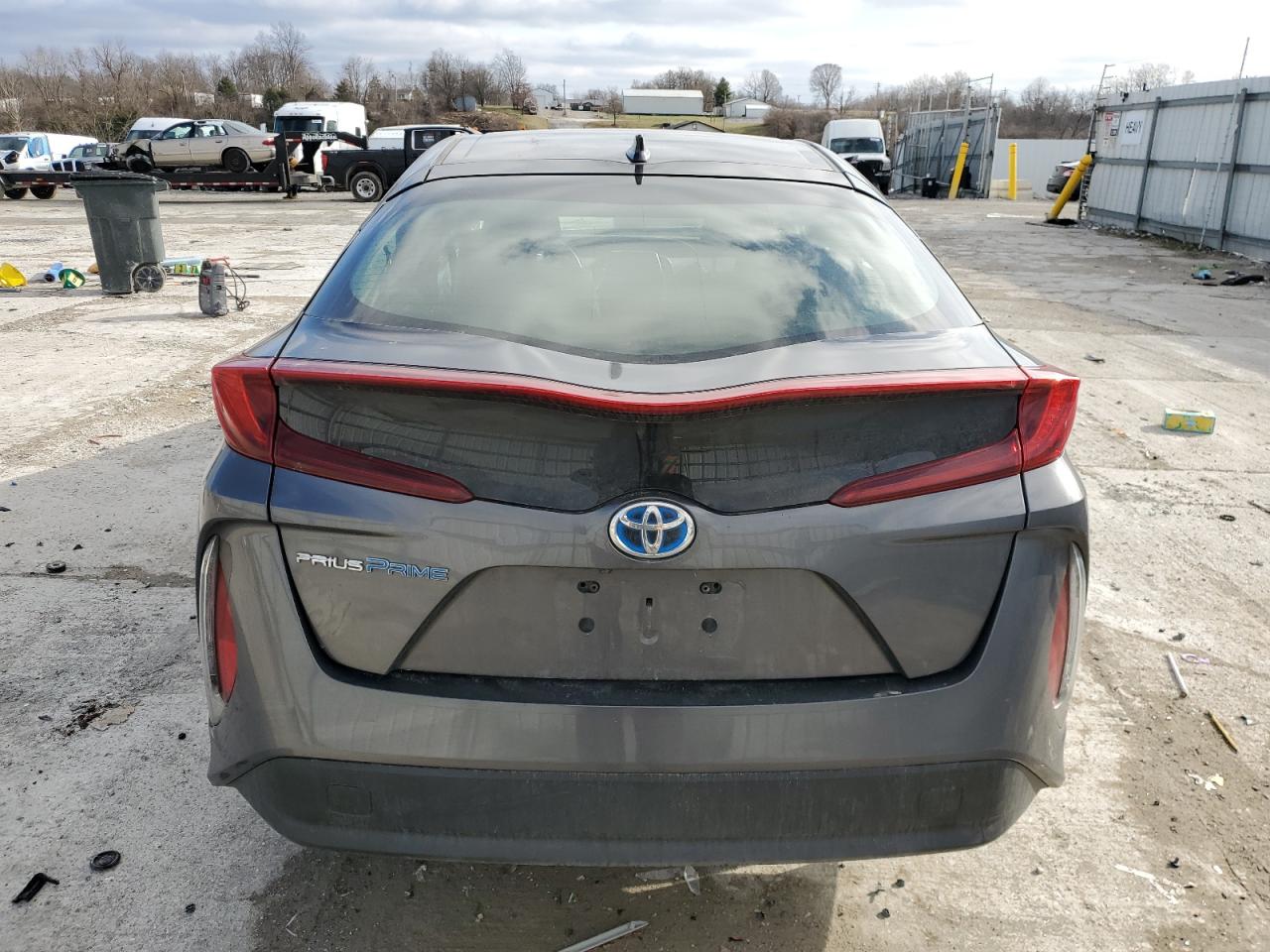2017 Toyota Prius VIN JTDKARFP7H3047745 Copart auction photo, front end damage thumbnail 6