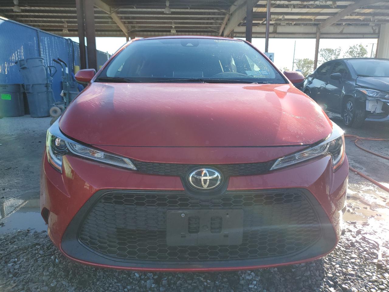 2021 Toyota Corolla VIN JTDEPMAE8MJ154863 Copart auction photo, rear end / side damage thumbnail 5