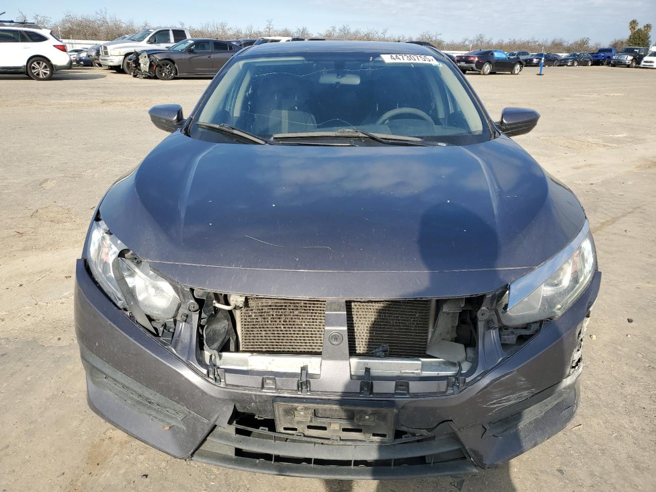 2017 Honda Civic VIN 2HGFC2F54HH512871 Copart auction photo, rear end / front end damage thumbnail 5