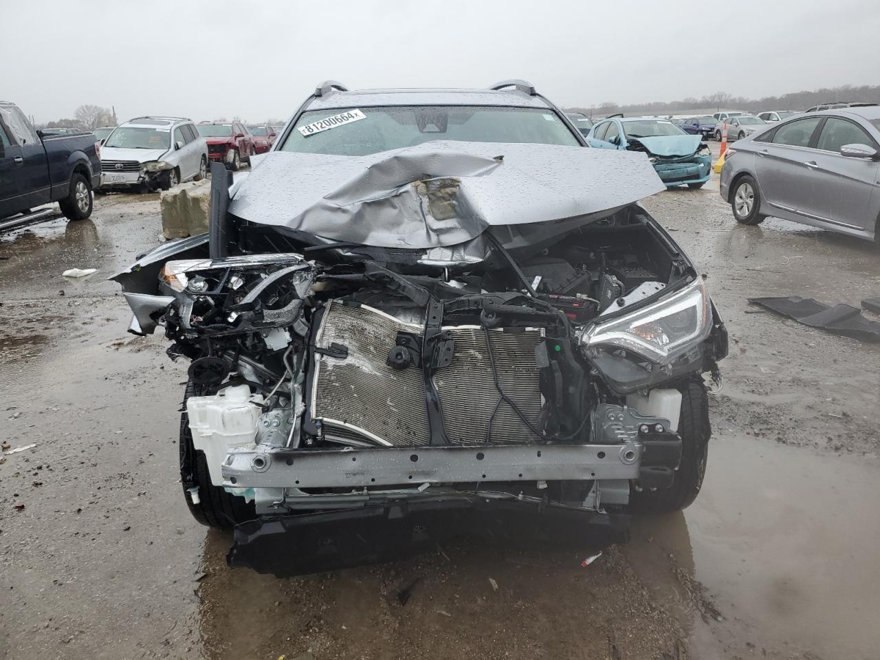 2018 Toyota RAV 4 VIN JTMDFREV4JJ210508 Copart auction photo, front end damage thumbnail 5
