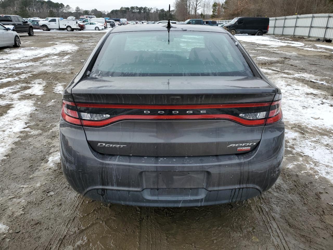 2014 Dodge Dart VIN 1C3CDFDHXED746755 Copart auction photo, side damage thumbnail 6