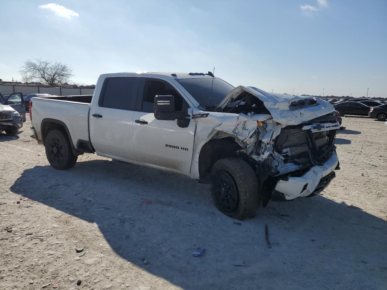 2024 Chevrolet Silverado VIN 2GC4YNEY7R1239245 Copart auction photo, front end damage thumbnail 4
