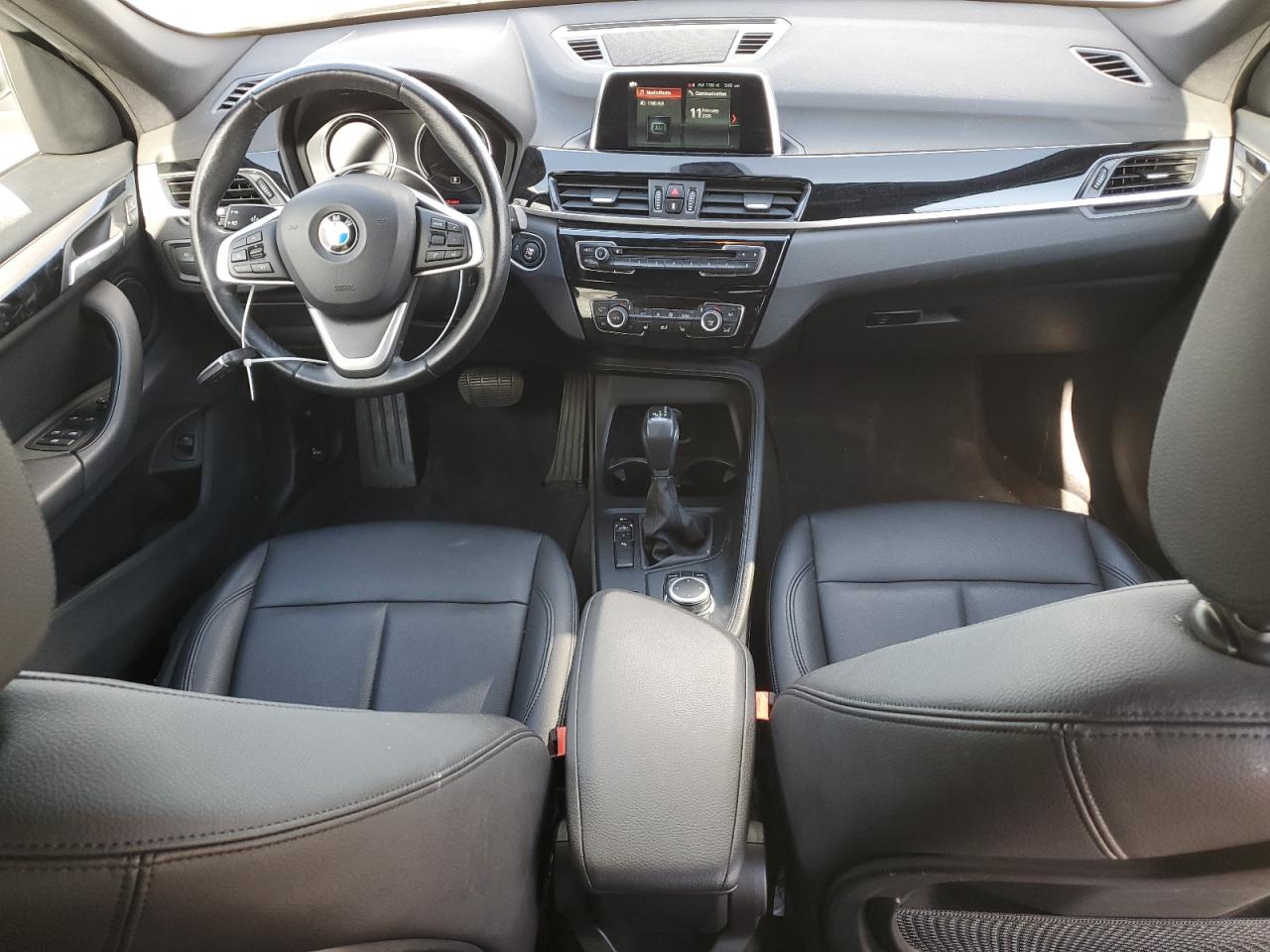 2019 BMW X1 VIN WBXHU7C54K3H44277 Copart auction photo, front end / side damage thumbnail 8