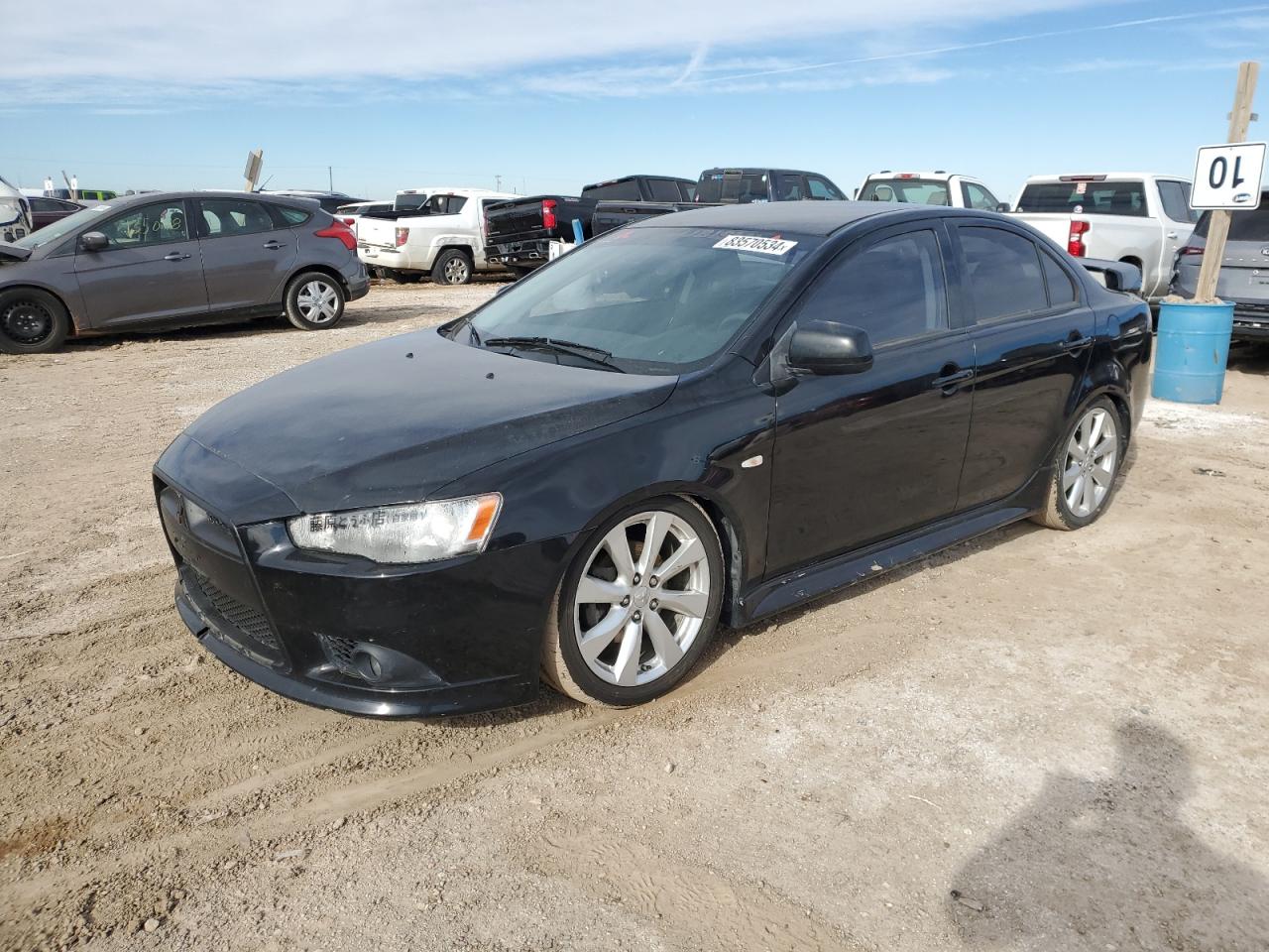 2012 Mitsubishi Lancer VIN JA32U8FWXCU018329