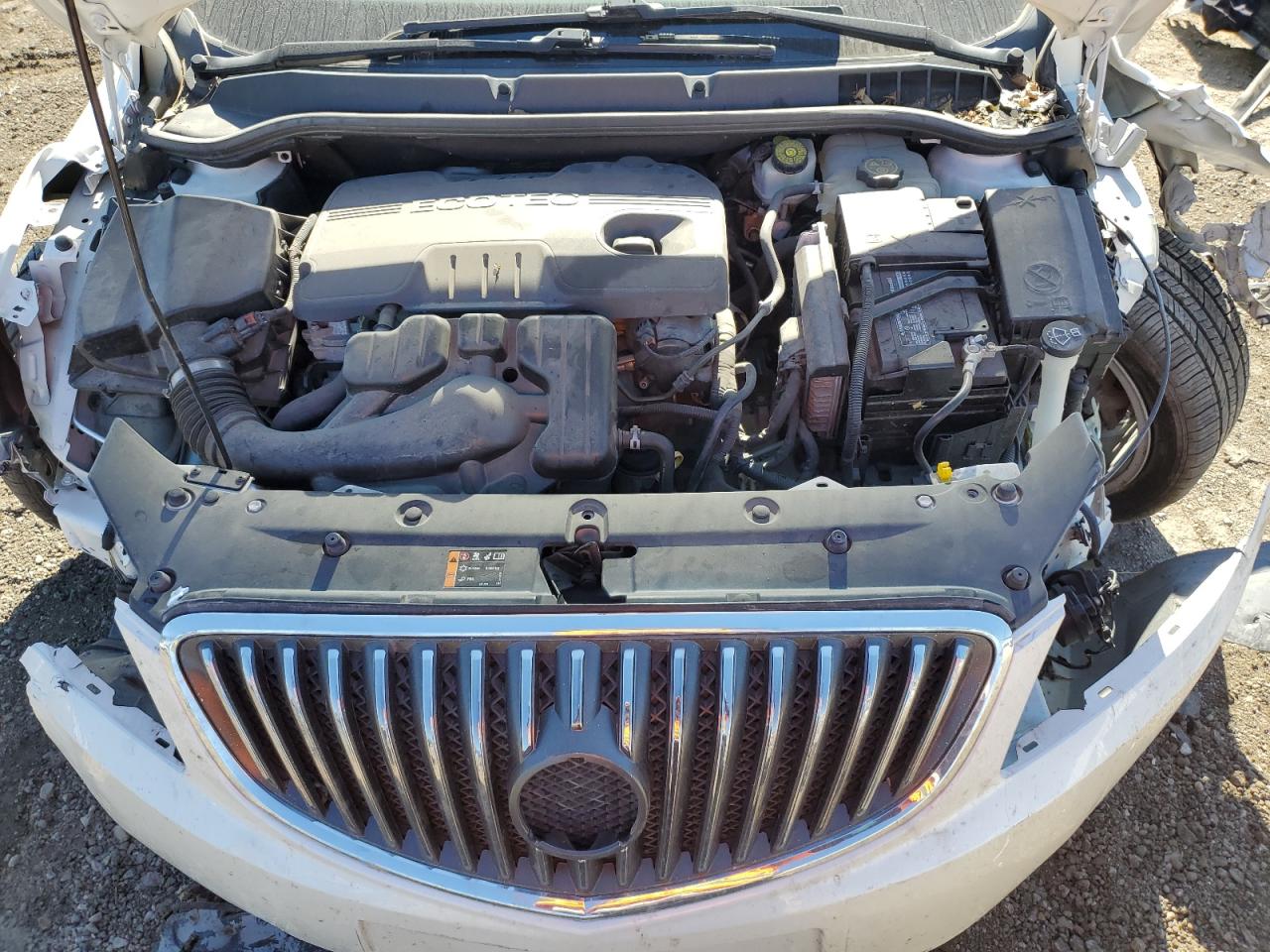2014 Buick Verano VIN 1G4PP5SK4E4134222 Copart auction photo, front end / rear end damage thumbnail 11